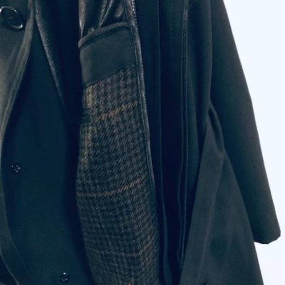 DRIZZLE Rain Coat Removable Lining Black Size 42R - Picture 5 of 5